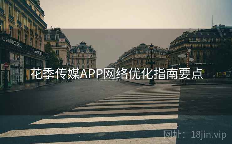 花季传媒APP网络优化指南要点