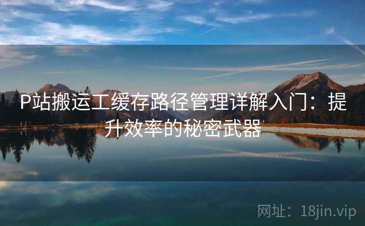 P站搬运工缓存路径管理详解入门:提升效率的秘密武器 P站搬运工缓存路径管理详解入门:提升效率的秘密武器